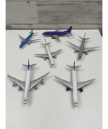 Ertl Realtoy Lot Of 5 Diecast Airplanes mixed lot Boeing 747 1 Maisto Bo... - £41.58 GBP