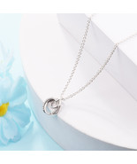 925 Sterling Silver Family Always Encircled Pendant Necklace - $21.88