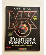 Official Mortal Kombat 3 Fighters Kompanion Brady Games 1995 Sega SNES P... - £29.39 GBP