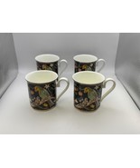 Set of 4 Villeroy &amp; Boch Bone China INTARSIA Mugs - $6,001.52 MXN