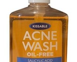 Kissable Acne Wash Oil-Free Salicylic Acid Acne Treatment 7 oz. - £5.60 GBP