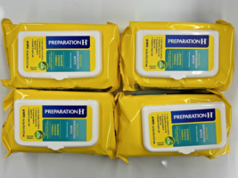 Preparation H Medicated Hemorrhoidal 60 Wipes 4 Pack - £19.97 GBP
