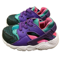 Nike Huarache Run Ultra Now Sneakers Toddler Size 5C BQ7098-300 Pink Purple - £14.90 GBP
