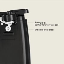 Electric Can Opener and Knife Sharpener, Multifunctional Jar and Bottle ... - $38.99