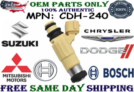 #CDH-240 Bosch OEM Nikki Fuel Injector for 2001-2005 Dodge Stratus 2.4L I4 1Pc - £29.97 GBP