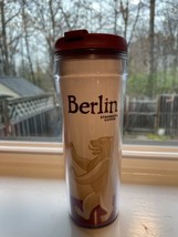 Starbucks Coffee Berlin Germany 12 oz. Travel Tumbler Mug 2004 - $18.39