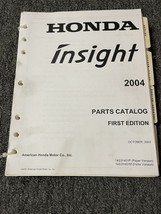 2004 Honda Insight Parts Catalog Shop Manual Book Factory OEM - £69.59 GBP