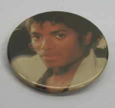 Michael Jackson 2.25&quot; Vintage Pinback Pin Button - £2.31 GBP