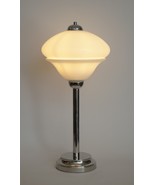 Retro Design Unique Seventies Style Table Lamp Chrome One Of A Kind - $852.95 CAD