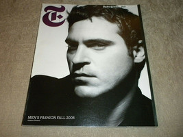 New York Times Magazine Joaquin Phoenix; Mens Fashion Raf Simons, Nureyev 2005 - £15.81 GBP