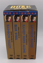 Duke, The - 4 Tape Set (VHS, 2000, 4-Tape Set, Collectors Classics) - John Wayne - £2.33 GBP