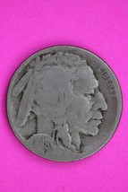 1918 S Buffalo Nickel Coin Guaranteed Authentic Genuine Coin Free Shippi... - $19.99