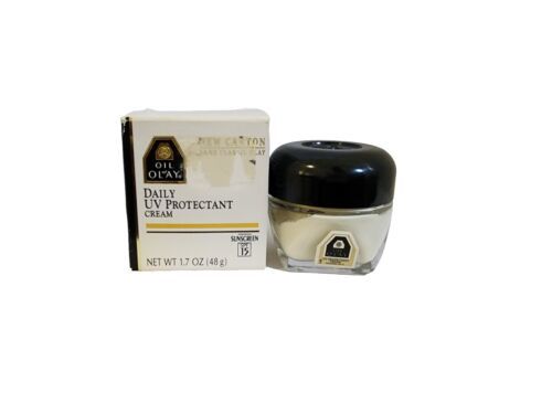 Vintage 1994 Oil of Olay Daily UV Protectant Cream SPF 15 1.7 oz New In Box - $23.76
