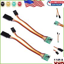 Compact 2-Pack Universal Servo Inverters for RC Vehicles - 5V to 6V Oper... - $367.58 MXN