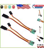 Compact 2-Pack Universal Servo Inverters for RC Vehicles - 5V to 6V Oper... - $367.58 MXN