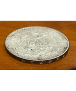 1919 Mexico 50 Centavos Silver Coin in BU Condition, KM 447 - $2,417.35 MXN