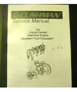 Cushman 836278 Service Manual 327 Daihatsu Models - Second (READ) - £11.01 GBP