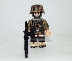 German wehrmacht WW2 MG-42 Machine gunner Minifigure - £4.82 GBP