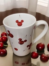 Disney Mickey Mouse &amp; Co Stoneware Coffee Tea Mug Fruit Hidden Cherry Ea... - £41.29 GBP