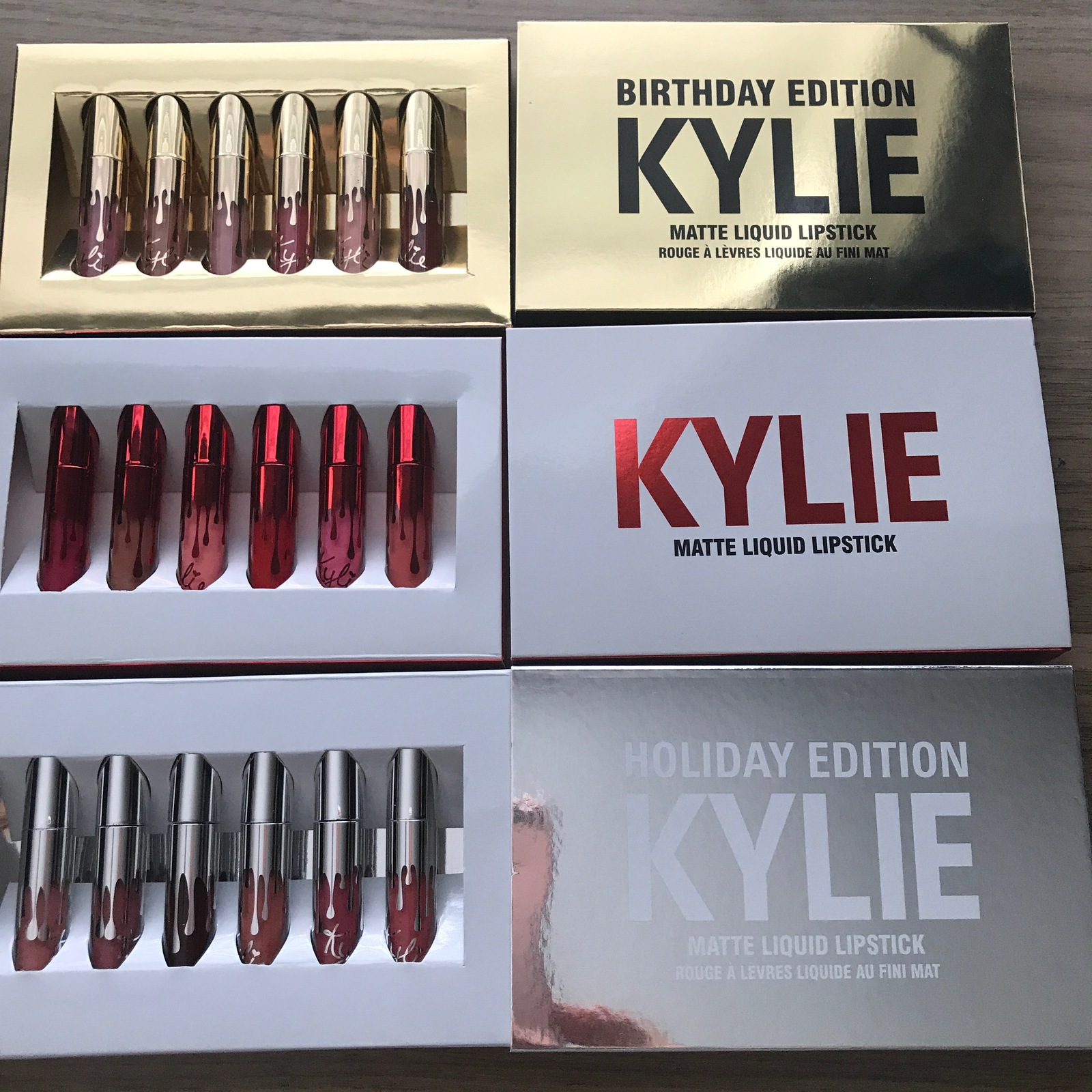 3 boxes cosmetic lipsticks free shipping  - $20.00