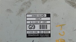 Suzuki GM Ecu Ecm Pcm Engine Computer Electronic Control Module 33920-52JM0 image 3