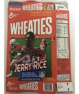 Jerry Rice Signed Autographed All Time Record Holder Wheaties Box - €43,11 EUR