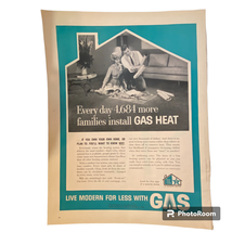 Color American Gas Association Print Ad Mead Johnson Lab May 11 1962 Fra... - $8.87