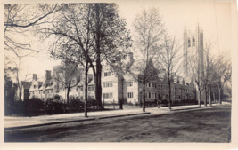 Princeton New JERSEY-UNIVERSITY-HOLDER HALL-NASSAU ST~1910s Real Photo Postcard - £7.28 GBP