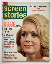 VTG Screen Stories Magazine November 1964 Joanne Woodward No Label - £9.67 GBP