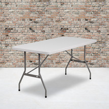 30x60 White Plastic Fold Table RB-3060-GG - £106.27 GBP
