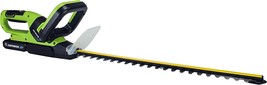 20-Inch Cordless Hedge Trimmer, 2.0Ah Battery, And Fast Charger By Earthwise - £92.02 GBP