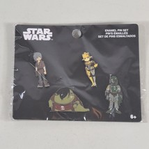 Funko Star Wars 4 Pack Enamel Pin Set New Sealed - £7.24 GBP