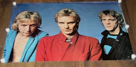 THE POLICE BAND STING POSTER VINTAGE 1980 PACE MINERVA #44.P3301 SCOTLAN... - £19.65 GBP