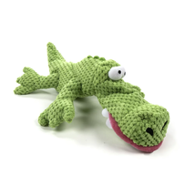 Gators Checker Dog Toy Soft &amp; Durable Plush, Chew Resistant &amp; Reinforced Seams, - £18.26 GBP