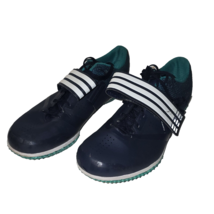 Adidas AF5645 Blue Track Field Sprint Spikes Running Shoes Men&#39;s Size 10.5 - $24.73