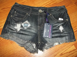 Almost Famous Denim Shorts Size 9 Brand New - £19.59 GBP