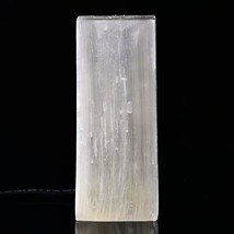 Cnyafnei 8 Selenite Crystal Lamp Tower Square Natural Satin Spar Table Lamp Gems - £76.35 GBP