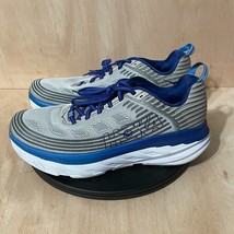 Hoka One One Bondi 6 Mens Size 12 Maximalist Running Shoes Sneakers Gray... - £43.68 GBP