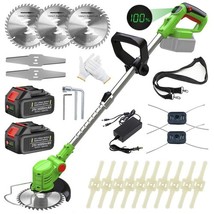 Electric Weed Wacker Cordless, 3-in-1 Weed Eater Battery Powered with 4 ... - $8,466.79 MXN