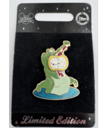 Disney 2014 Peter Pan Tick Tock Crocodile Clock In Mouth Pin 100138 RARE - $94.72 CAD