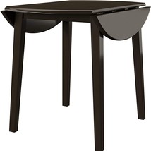 Round Dining Room Drop Leaf Table, Dark Brown, By Signature Design By Ashley - $158.96