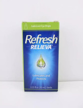 Refresh Relieva Lubricant Eye Drops, 0.33 Fl oz/ 10 Ml - Free Shipping - £10.11 GBP