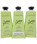 3x Crabtree &amp; Evelyn Lily Hand Therapy Cream Sealed 3.5oz each(10.5oz to... - $34.65