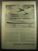 1955 Chrysler Corporation Ad - Coming Soon!.. from the Forward look '56 - $18.49