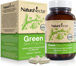 Natural Green Bee Propolis – Nootropic Brain Supplement – Focus, M - £87.38 GBP