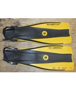 U.S. US Divers Yellow DIVING Swim FINS FLIPPERS SIZE 9-13 ML-XL Adjustab... - $63.66 CAD