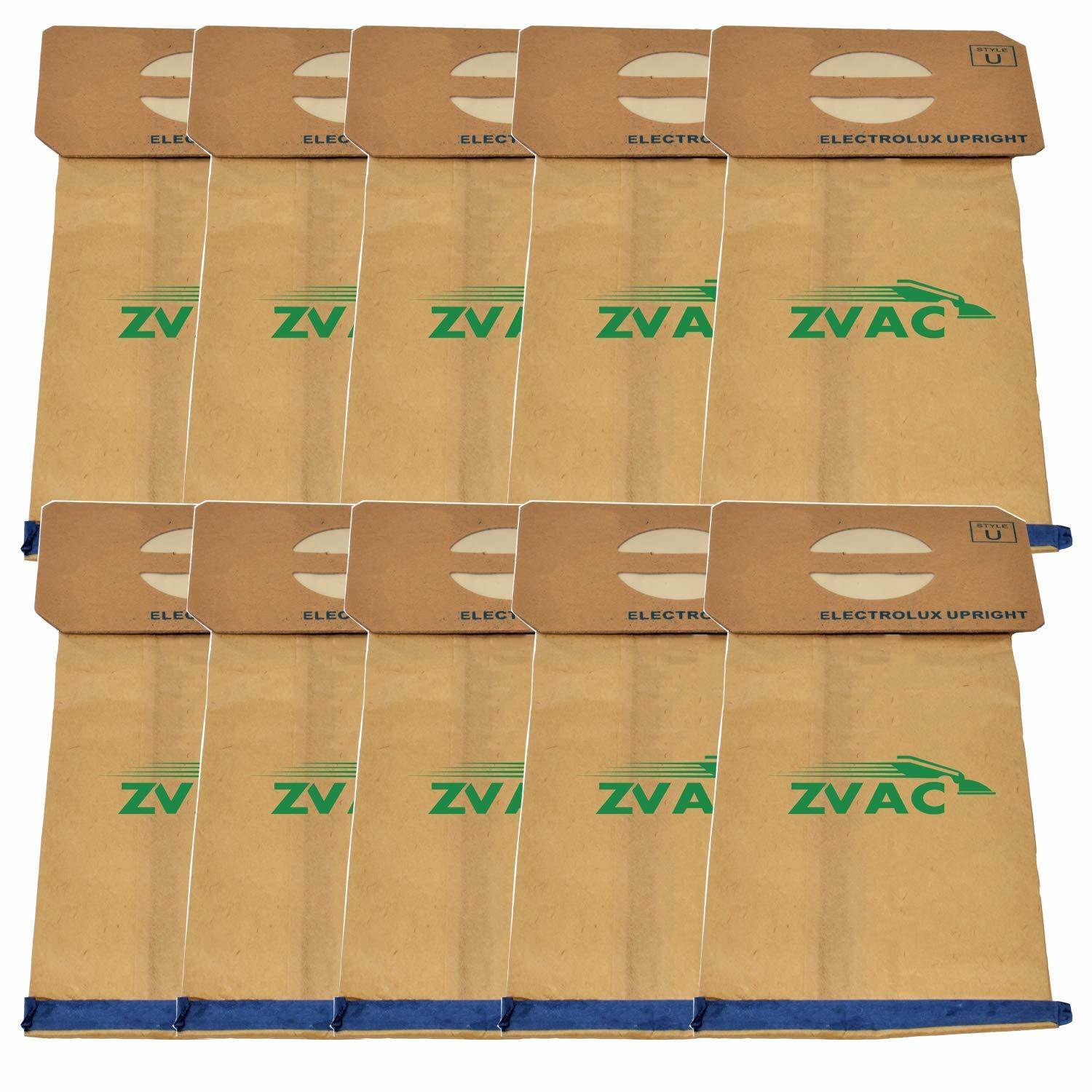 Replacement Electrolux U Style Vacuum Bags Compatible with Electrolux Part # 138