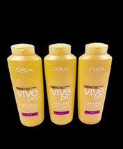 L’ORÉAL VIVE Pro Hydra Gloss Moisturizing Shampoo Hair 13 oz lot x 3 - £54.51 GBP