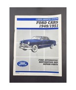 Ford Cars 1949 1951 Restoration Parts Catalog 19C July 1993 Vintage - $572.04 MXN