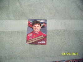 vintage 90&#39;s sports trading card  racing/nascar  {jeff gordan} - £5.45 GBP